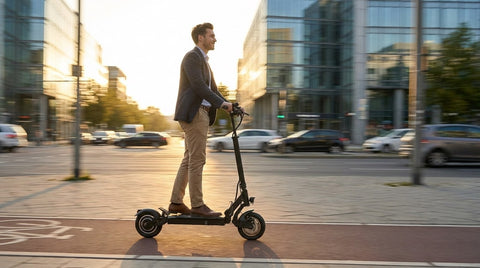 VelociTech 800W All-Terrain Electric Scooter - alternate view
