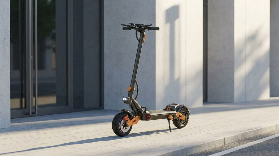 VelociTech 6000W H9 Dual Motor Scooter 50MPH — front view
