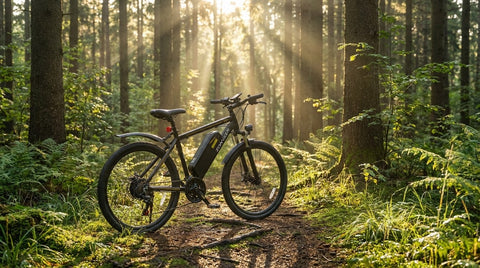 VelociTech 1000W Urban Commuter E-Bike - lifestyle view 3