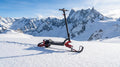 VelociTech 2000W 3-in-1 Electric Snow Scooter - lifestyle product photography