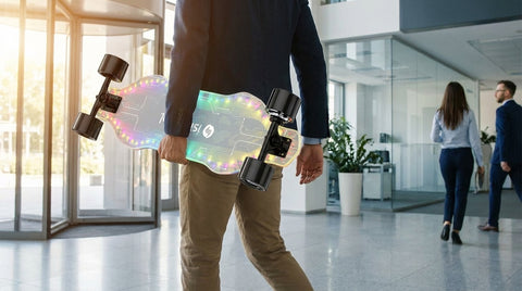 VelociTech V6 Pro Electric Skateboard 500W - alternate view