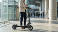 VelociTech 800W All-Terrain Electric Scooter - lifestyle product photography