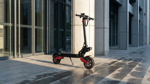 VelociTech 1600W Adult Electric Scooter - lifestyle view 3
