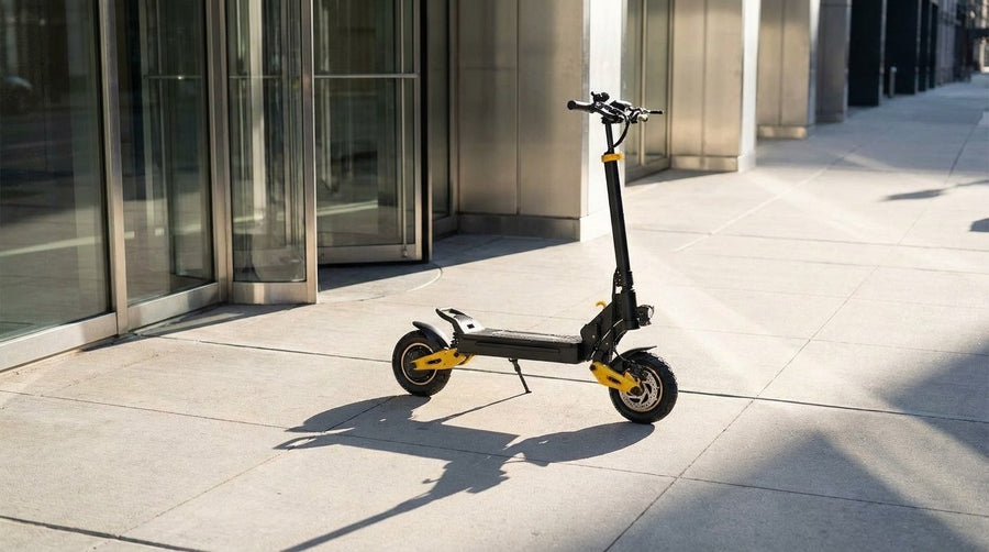 VelociTech 2400W Dual Motor Off-Road Scooter - lifestyle view 3