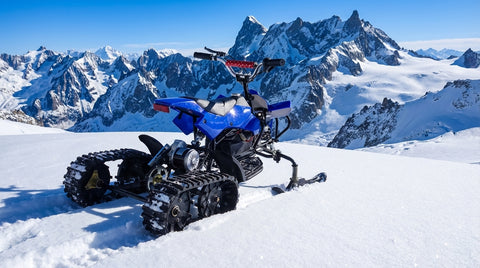 VelociTech Electric Snowmobile All-Terrain - alternate view