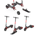 VelociTech 2000W 3-in-1 Electric Snow Scooter - close-up