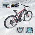 VelociTech 1000W Trail Mountain E-Bike - angle view
