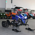VelociTech Electric Snowmobile All-Terrain - detail view
