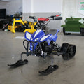 VelociTech Electric Snowmobile All-Terrain - close-up
