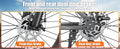 VelociTech 720W Urban Electric Bike 26" - alternate angle