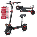 VelociTech 1200W Off-Road Electric Scooter - rear view
