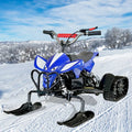 VelociTech Electric Snowmobile All-Terrain - rear view