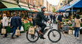 VelociTech 1000W Long Range E-Bike 50mi - lifestyle city ebike persona