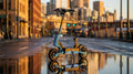 VelociTech 5600W Beast Scooter - lifestyle city view