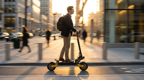 VelociTech 2400W Dual Motor Off-Road Scooter - alternate view