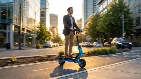 VelociTech 5600W Dual Motor Beast Scooter 50MPH - alternate view