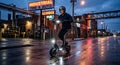 VelociTech 1200W Plus Electric Scooter - lifestyle performance scooter persona