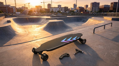 VelociTech 1200W Brushless Electric Longboard 38" - alternate view